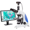 40X-2500X Plan Infinity Kohler Laboratory Research Microscope + 16Mp Camera