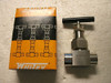 WHITEY/SWAGELOCK SS-12NBSW8P Union-Bonnet Needle Valve 1/2 PSW 6000 PSI