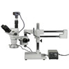 2X-180X Boom Stand Zoom Stereo Microscope with 80-LED Light + 18MP Digital Camer