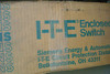 Ite/ Siemens Hf223N 100 Amp 2-Pole Fusible Disconnect Type 1 240V