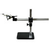 Amscope Single-Arm Solid Aluminum Microscope Boom Stand With 76Mm Pin-Tail Focus