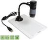 USB Digital Microscope 250X 2 Megapixel Camera Stand LED Light Loupe Magnifier