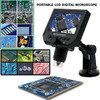 Portable LCD Digital Microscope 4.3 HD OLED 3.6MP 1-600X Magnification G600 KI