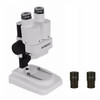 Binocular Stereo Microscope 20X 40X Zoom Top LED Illumination PCB Solder Tool