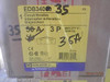 Square D  Edb34035 Nf Style Circuit Breaker Nto