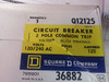 Square D Q12125 New In Box 2 Pole 125 Amp 120/240 Volt #B7