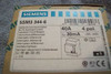 Siemens Circuit Breaker 5Sm3 344-6 40A 4 Pol 230..400V New