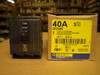 Square D Circuit Breaker Qo340 40 Amp 3 Pole 240V Plug On - New