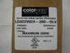 Coloronix Ld522V024-200-Dlv 120V To 24Vdc Low Voltage Lighting Transformer