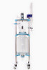 100L Jacketed Glass Chemical Reactor Vessel Explosion Proof Customizable