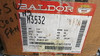 Baldor M3532 1/4 Hp 3 Phase 850 Rpm Tefc Electric Motor - New