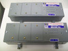 2 Square D Pin-Qor 60 Amp 240Volt 3Ph 4W Busway Plug In Unit Switch Enclosures