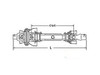 Bcl24811 Complete Constant Velocity Shaft