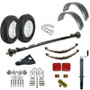 4 Wide Utility Trailer Parts Kit - 2,000 Lb Trailer Axle - Model 1108 (61/46)