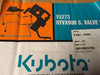 K7591-99350 Kubota  Hydraulic Single Valve Kit V5273 - Fits X900, X1120D, X1100C