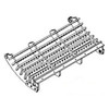 71369137 Concave Grate (Lo-Wire, Narrow Spaced), Chrome Gleaner Combine