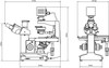 Professional Laboratory Microscope XDS-2 Trinocular Inverted microscope