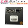 Gigabit GIGE 12MP Industrial Camera + SDK,Machine Vision Applications Support For Windows 7/8/10 System 4080X3072@10FPS