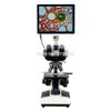 40X-2000X 5MP 9.7 Inch Touchscreen Digital Compound Trinocular LED Lab Biological Microscope EHM-N107LCD