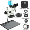 Simul-Focal Trinocular microscope Stereo Microscope 3.5X-90X + Auto Focus SONY IMX290 HDMI 1080P Industrial C mount Video Camera