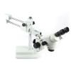 3.5X 7X 45X 90X Double Boom Stand Zoom Simul Focal Trinocular Stereo Microscope+21MP Camera Microscope For Industrial PCB Repair