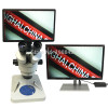 Full HD 11.6-inch Integrated Display HDMI Measuring Camera Trinocular Stereo Microscope 7X-90X Continuous Zoom Chip Detection