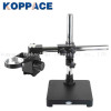 KOPPACE 3.5X-90X,Black Trinocular stereo Microscope,1X  CTV interface,Mobile phone repair Microscope,0.5X and 2.0X Barlow Lens