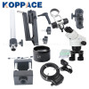 KOPPACE 3.5X-45X Magnification,Binocular Stereo Microscope,WF10X/20,Mobile phone repair microscope,contain 0.5X Objective lens