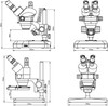 Professional Laboratory Microscope  XTL-2 Stereo Microscope