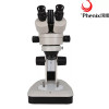 Phenix 7X-180X Trinocular Soldering Microscope Zoom Stereo with LED Light +WF20X Eyepiece +2.0X Auxillary Lens