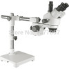 Best Sale,CE3.5X-90X Super power single boom stand zoom stereo Microscope+led ring light,Well sold In EU,USA,Latin American