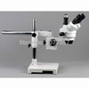 Best Sale,CE, 3.5X- 90X Trinocular  Single  boom stand  Microscope + led ring light,Well sold In EU , USA , Latin American
