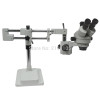 3.5x-90x arm frame stereo zoom microscope hd VGA USB AV camera 144 LED light