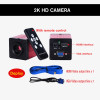 2k HD VGA HDMI camera Stereo trinocular digital Microscope zoom 3.5 90x + 1/3 adapter + LED Light soldering phone repair