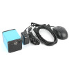 SONY Sensor IMX290 Auto Focal HDMI Video Industry Microscope Camera +120/180X C-Mount Lens 144 LED Ring Light+10.1" LCD