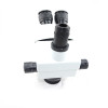 Simul-Focal 3.5X-90X Trinocular Stereo Microscope Articulating Arm Clamp Microscope 0.5X 2.0X Objective Lens 144 Light