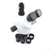 3.5X-45X Articulating Arm Pillar Stereo Zoom trinocular Microscope with Clamp 0.5X Objective Lens Trinocular Microscopio