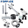KOPPACE 3.5X-45X Magnification,Stereo Binocular microscope ,Mobile phone repair microscope,LED Ring Light,0.5X Objective lens