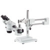 Brand New 3.5X -45X  Low Power Dual  boom stand  Microscope / stereo microscope