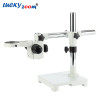 Brand 7X-45X Stereo Trinocular Microscope Single Boom Microscope Stand Microscopio For Soldering Phone Repair Stereo Mikroskop