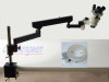 FYSCOPE HOT SALE 7X-45X ARTICULATING ARM ZOOM STEREO MICROSCOPE + 144 LED