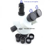 3.5X-90X Articulating Arm Zoom Stereo Microscope 14MP HDMI USB TF Card Digital Camera 2.0X 0.5X Objective Len 144 LED Light