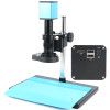 SONY IMX290 1080P 60FPS Autofocus HDMI Video Microscope Camera 180X Zoom U Disk Digial Microscope Set+Working Bench Mat