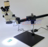 FYSCOPE 3.5X-90X! Guide Stand Stereo Zoom trinocular Microscope+2MP HD VGA camera +60pcs Led Microscope