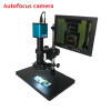 Autofocus SONY IMX290 HDMI TF Video Auto Focus Industry Microscope Camera +180X 300X C-Mount Lens+10.1" LCD monitor +144 lights