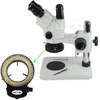 3.5X - 90X Trinocular Industrial Zoom Stereo Microscope + 1080P 60FPS Digital C-mount Microscope Camera 9 inch LCD Monitor