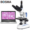 BOSMA brand 40-2000X USB biological microscope Digital Binocular biological student teaching and research aquatic mite detection