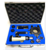 FGHGF Portable Metallurgical Microscope 100X-400X Handheld Metallurgical Microscope BJ-XA Magnetic Base Material Analysis LED