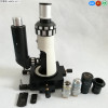 FGHGF Portable Metallurgical Microscope 100X-400X Handheld Metallurgical Microscope BJ-XA Magnetic Base Material Analysis LED