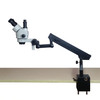 7X-90X Articulating Clamp Soldering Microscope Trinocular Stereo Microscope Stand 144 Ring Light Microscopio Trinocular Repair
